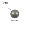 Cross-border best-selling 63mm full-printed smooth PU foam pressure ball with LOGO printing, children's sports toy elastic ball Item Picture